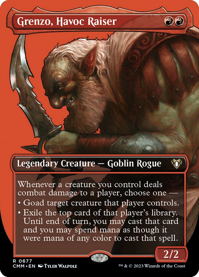 Grenzo, Havoc Raiser 677 (Commander Masters)  - Borderless | Good Games Adelaide SA