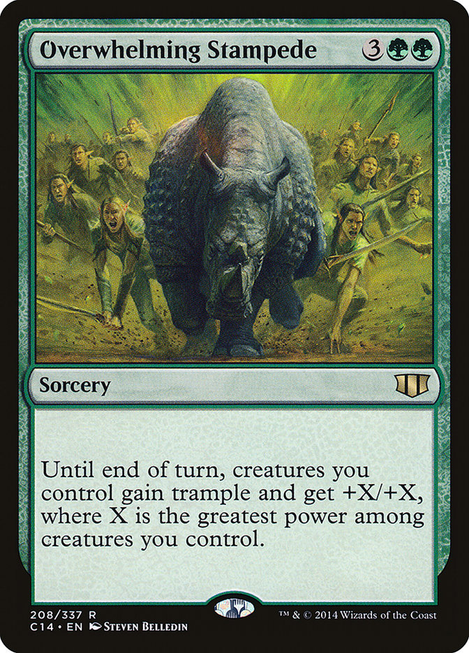 Overwhelming Stampede 208 (Commander 2014)  | Good Games Adelaide SA