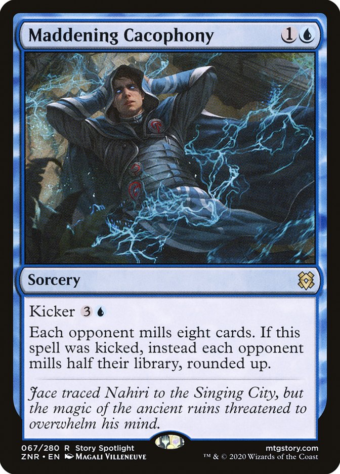 Maddening Cacophony 67 (Zendikar Rising)  - Foil | Good Games Adelaide SA