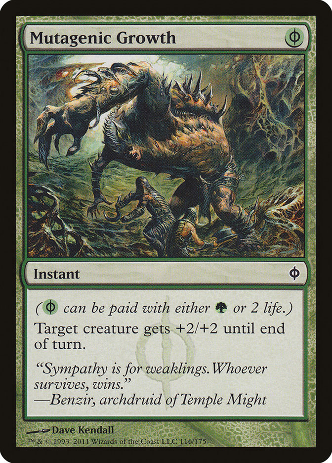Mutagenic Growth 116 (New Phyrexia)  - Foil | Good Games Adelaide SA