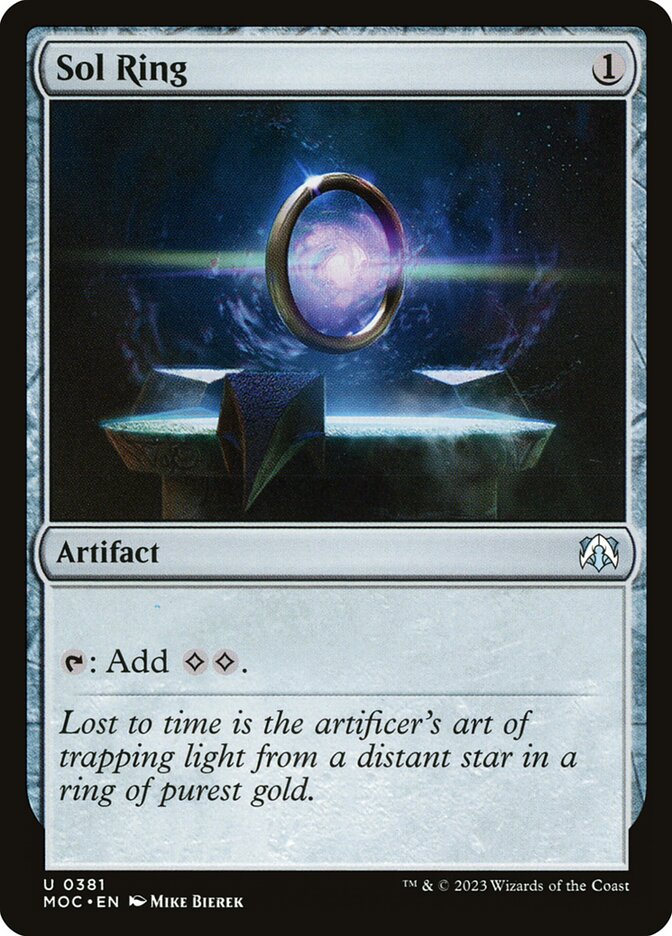 Sol Ring 381/444 (Commander: March of the Machine)  | Good Games Adelaide SA