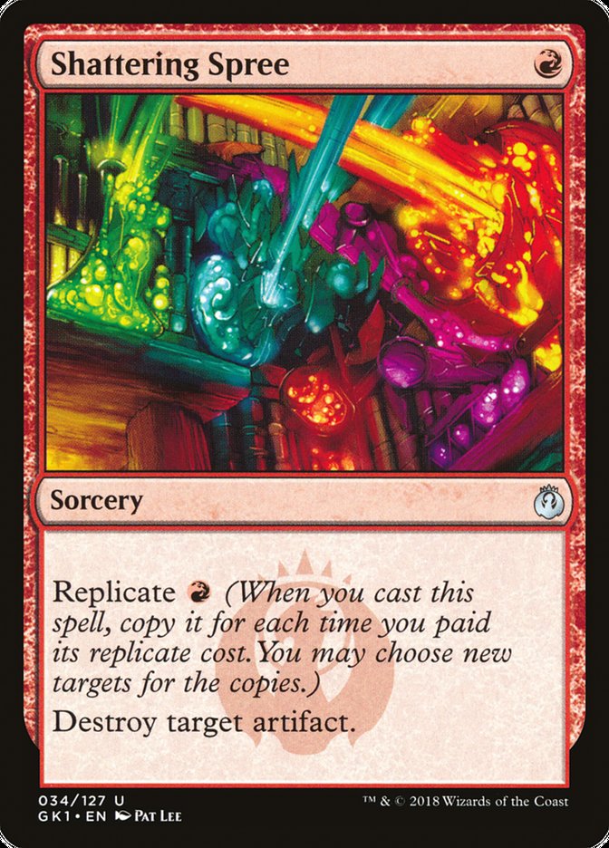 Shattering Spree 34 (Guilds of Ravnica: Guild Kits)  | Good Games Adelaide SA