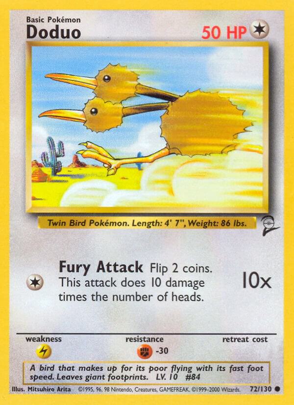 Doduo 072/130 (Base Set 2)  | Good Games Adelaide SA