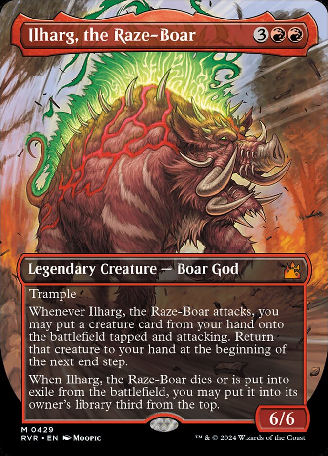 Ilharg, the Raze-Boar 429 (Ravnica Remastered)  - Foil | Good Games Adelaide SA