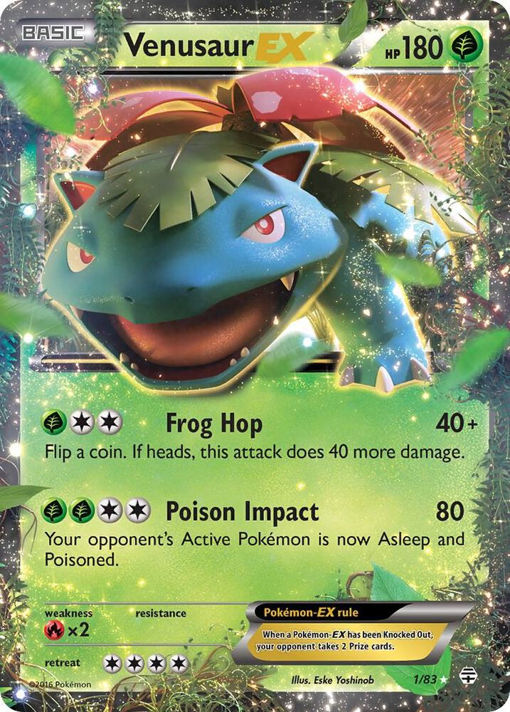 Venusaur EX 1/83 (Generations)  - Holofoil | Good Games Adelaide SA