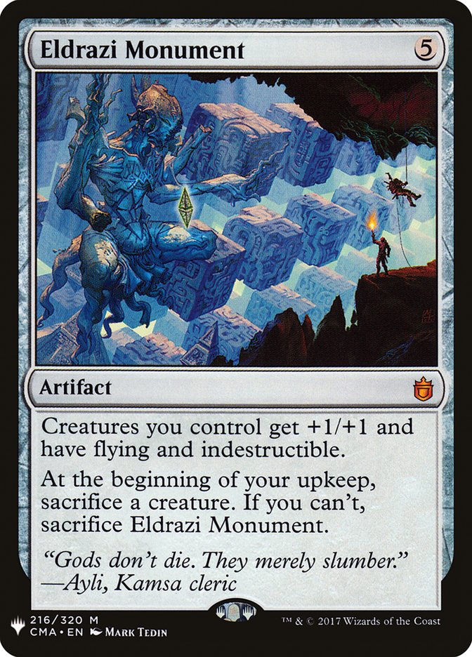 Eldrazi Monument 216 (The List Reprints)  | Good Games Adelaide SA