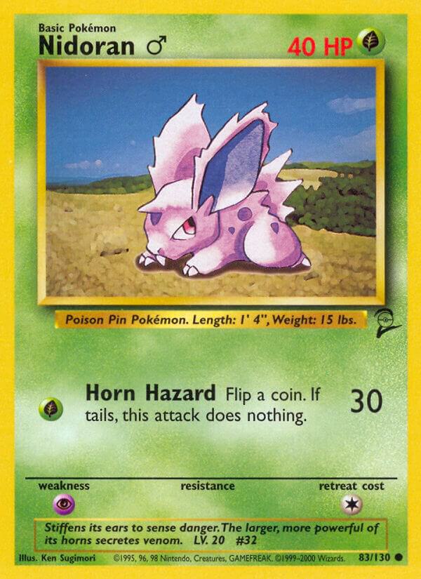 Nidoran M 083/130 (Base Set 2)  | Good Games Adelaide SA