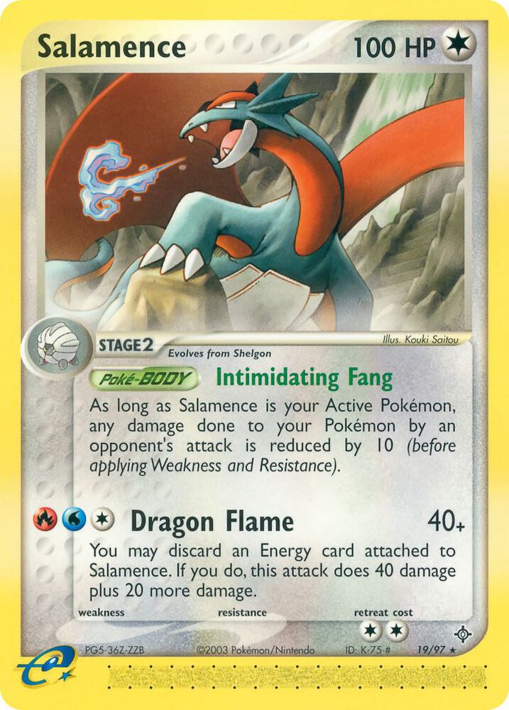 Salamence 19/97 (Dragon)  | Good Games Adelaide SA