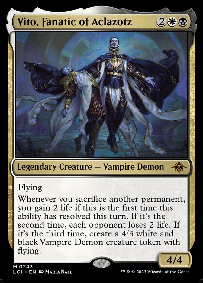 Vito, Fanatic of Aclazotz 243 (The Lost Caverns of Ixalan)  | Good Games Adelaide SA