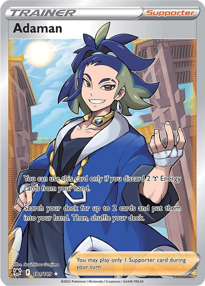 Adaman Full Art 181/189 (SWSH10: Astral Radiance)  - Holofoil | Good Games Adelaide SA