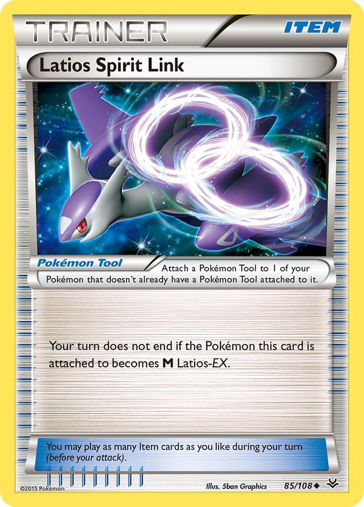 Latios Spirit Link 85/108 (XY - Roaring Skies)  | Good Games Adelaide SA