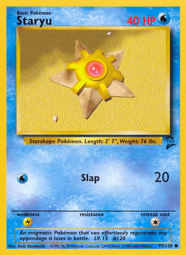 Staryu 095/130 (Base Set 2)  | Good Games Adelaide SA