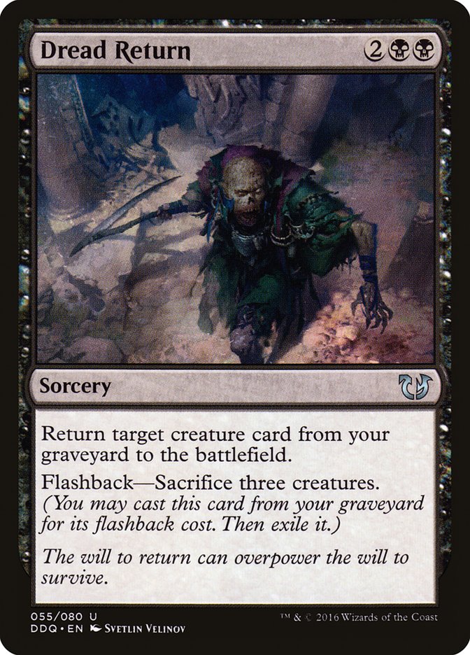 Dread Return 55 (Duel Decks: Blessed vs. Cursed)  | Good Games Adelaide SA