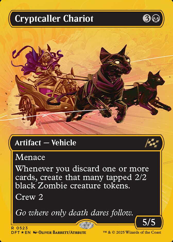 Cryptcaller Chariot 523 (Aetherdrift)  - Foil | Good Games Adelaide SA
