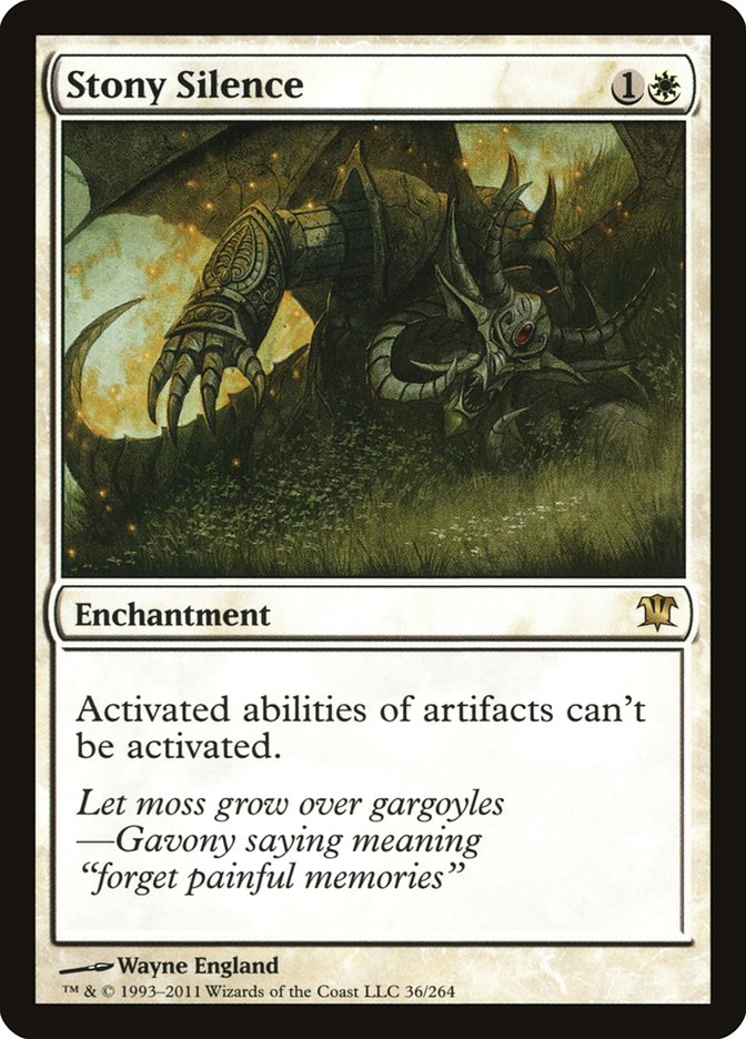 Stony Silence 36/264 (Innistrad)  | Good Games Adelaide SA