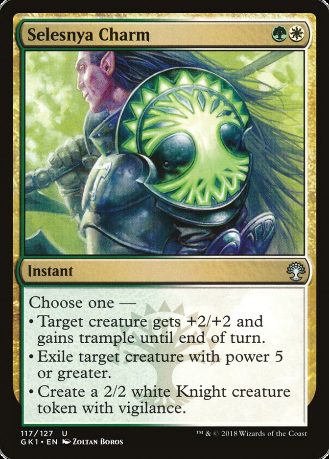 Selesnya Charm 117 (Guilds of Ravnica: Guild Kits)  | Good Games Adelaide SA