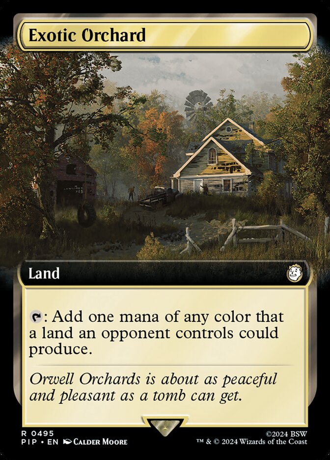 Exotic Orchard 495 (Universes Beyond: Fallout)  | Good Games Adelaide SA