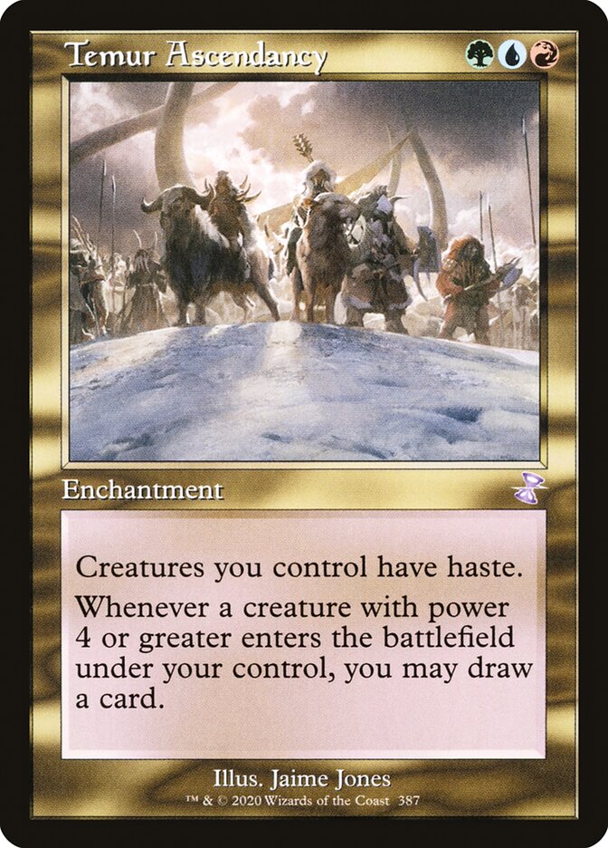 Temur Ascendancy 387 (Time Spiral: Remastered)  - Foil | Good Games Adelaide SA