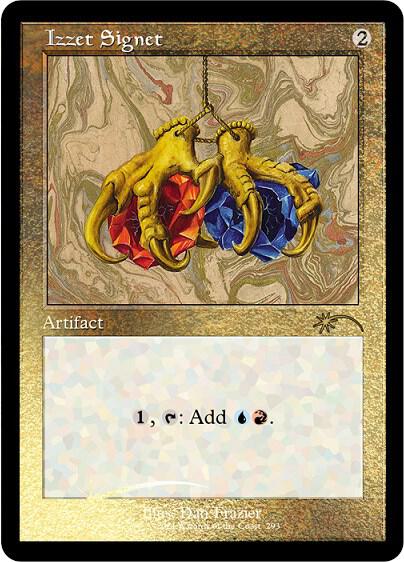 Izzet Signet Foil Etched 293 (Secret Lair Drop Series)  - Foil | Good Games Adelaide SA