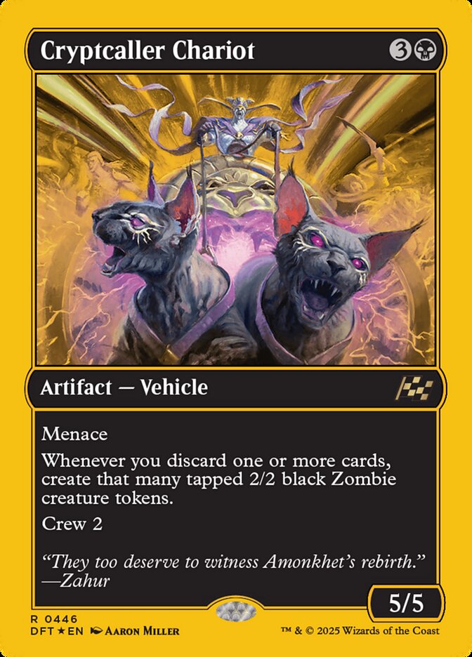 Cryptcaller Chariot 446 (Aetherdrift)  - Foil | Good Games Adelaide SA