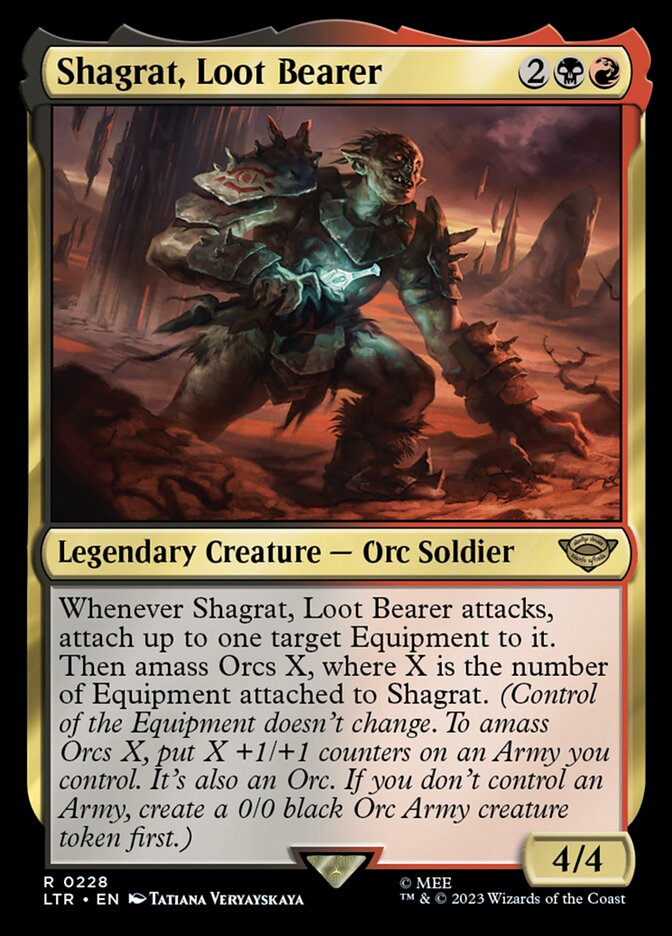 Shagrat, Loot Bearer 228 (Universes Beyond: The Lord of the Rings: Tales of Middle-earth)  | Good Games Adelaide SA