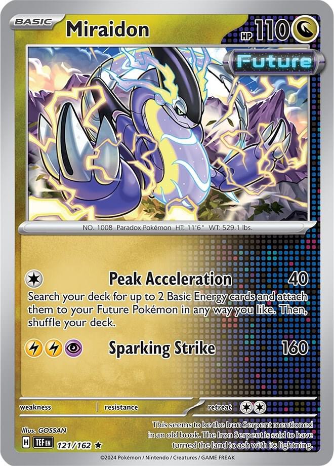 Miraidon 121 162 121/162 (Deck Exclusives)  | Good Games Adelaide SA