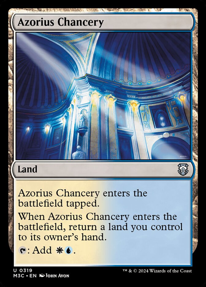 Azorius Chancery 319 (Commander: Modern Horizons 3)  | Good Games Adelaide SA
