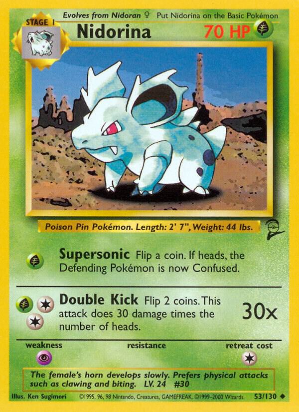 Nidorina 053/130 (Base Set 2)  | Good Games Adelaide SA
