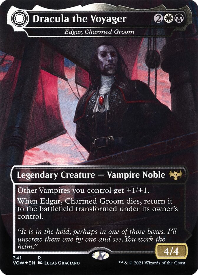 Edgar, Charmed Groom // Edgar Markov's Coffin 341 (Innistrad: Crimson Vow)  - Foil | Good Games Adelaide SA