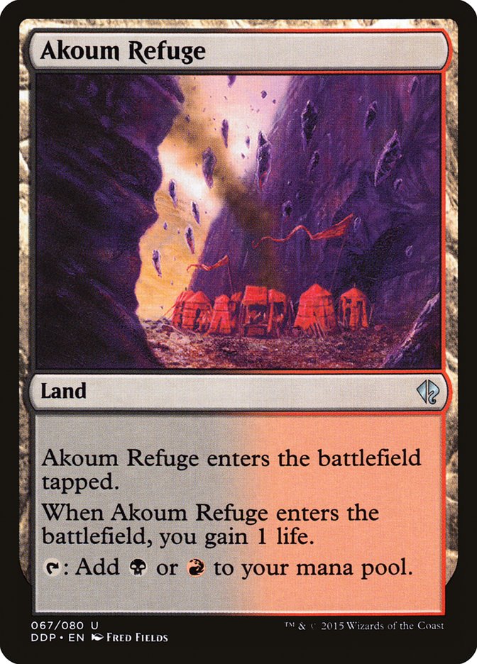 Akoum Refuge 67 (Duel Decks: Zendikar vs. Eldrazi)  | Good Games Adelaide SA