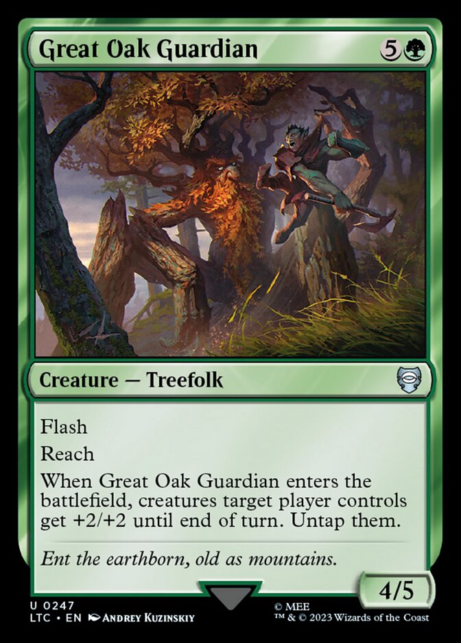 Great Oak Guardian 247 (Commander: The Lord of the Rings: Tales of Middle-earth)  | Good Games Adelaide SA