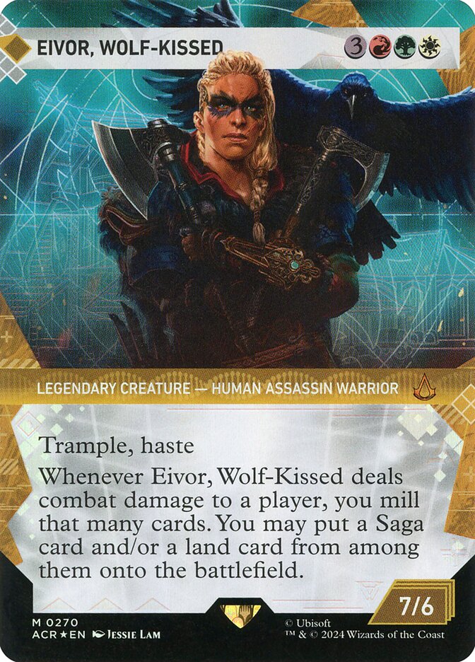 Eivor, Wolf-Kissed 270 (Universes Beyond: Assassin's Creed)  - Foil | Good Games Adelaide SA