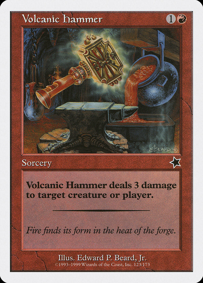 Volcanic Hammer 123 (Starter 1999)  | Good Games Adelaide SA