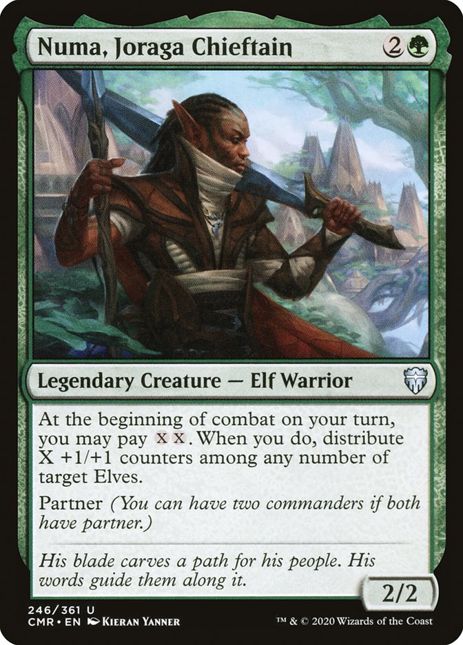 Numa, Joraga Chieftain 246 (Commander Legends)  - Foil | Good Games Adelaide SA