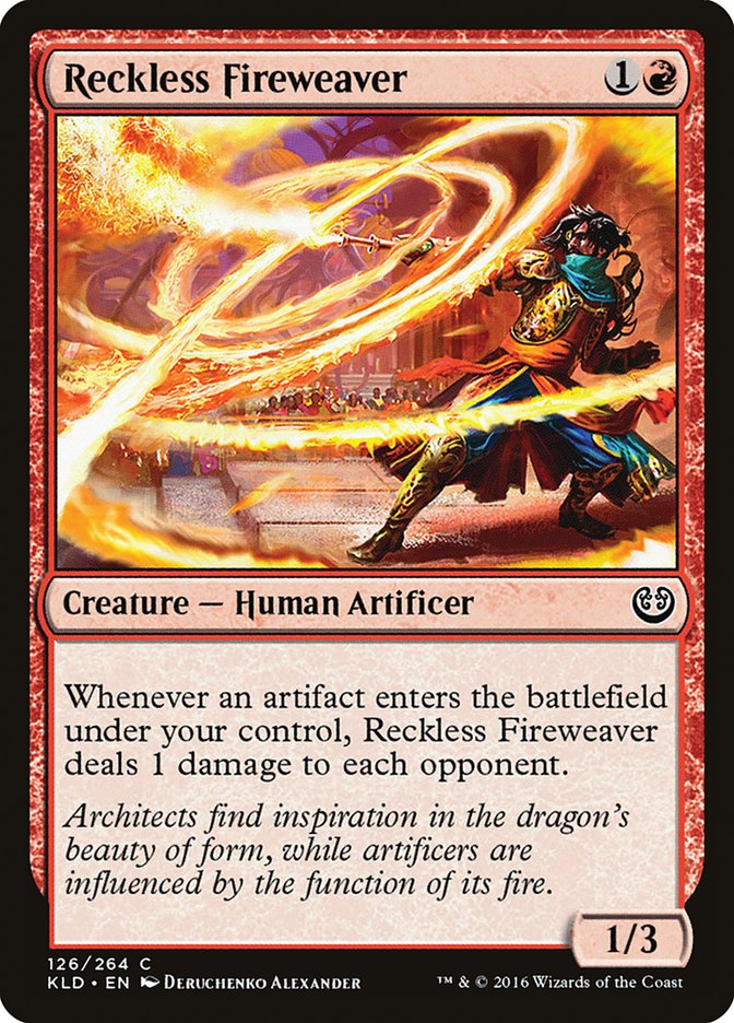 Reckless Fireweaver 126 (Kaladesh)  | Good Games Adelaide SA