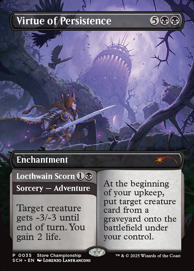 Virtue of Persistence (Dupe) 35 (Game Day & Store Championship Promos)  | Good Games Adelaide SA