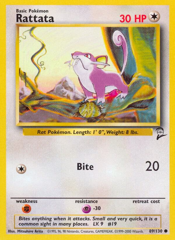 Rattata 089/130 (Base Set 2)  | Good Games Adelaide SA