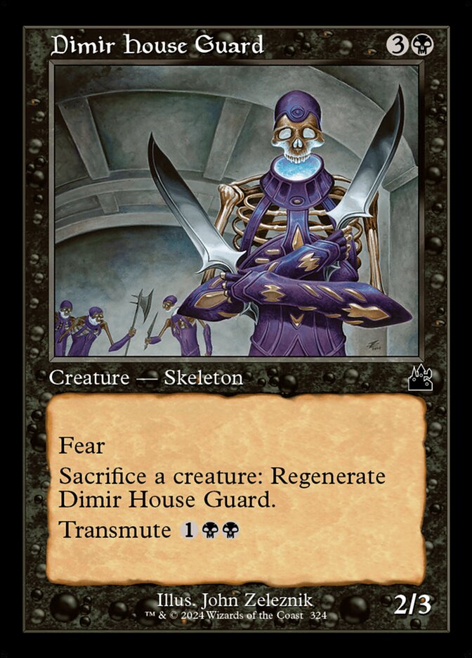 Dimir House Guard 324 (Ravnica Remastered)  - Foil | Good Games Adelaide SA