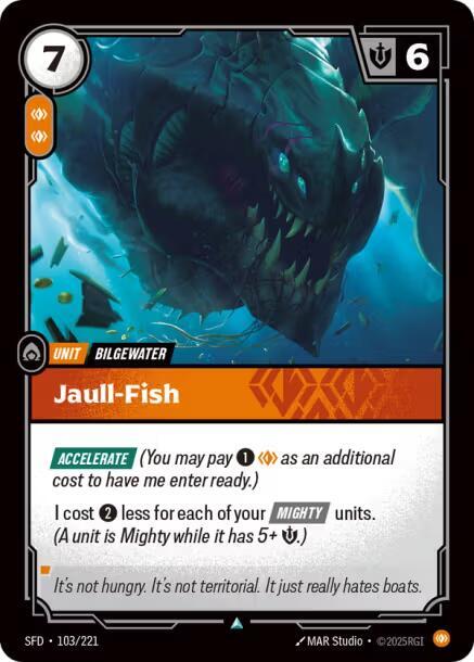 Jaull-Fish 103/221 (Spiritforged)  - Foil | Good Games Adelaide SA