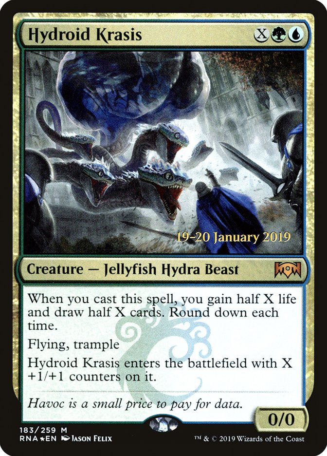 Hydroid Krasis 183 (Prerelease Cards)  - Foil | Good Games Adelaide SA