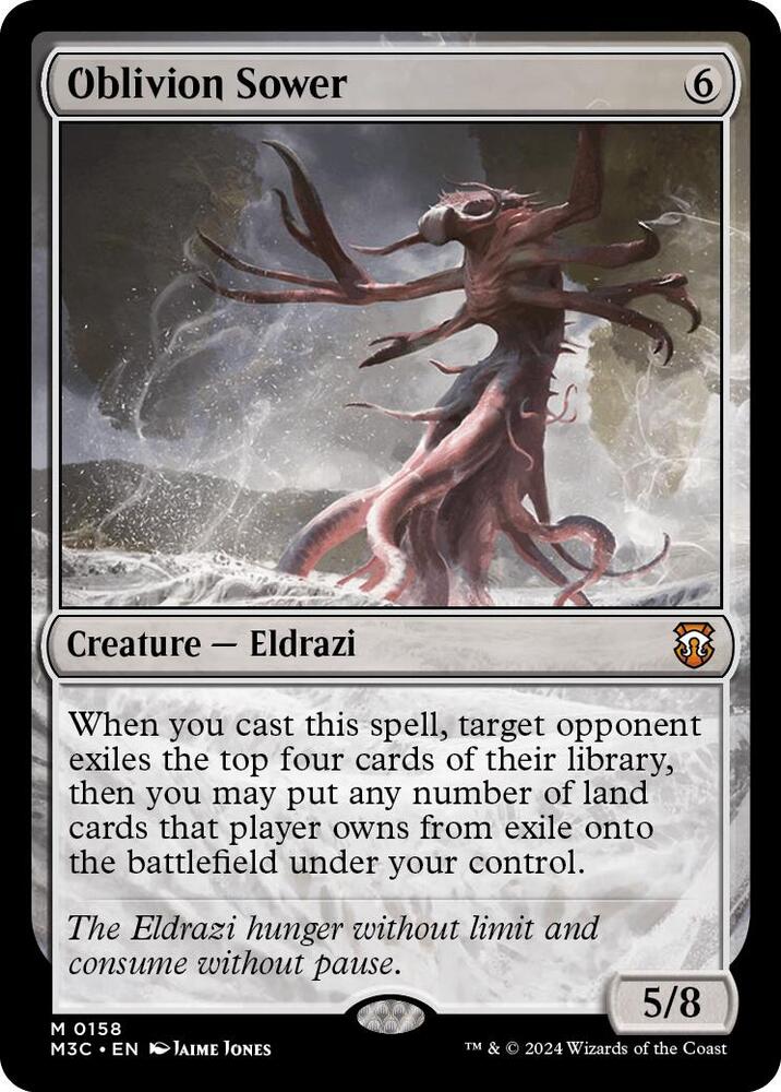 Oblivion Sower 158/411 (Commander: Modern Horizons 3)  - Ripple Foil | Good Games Adelaide SA