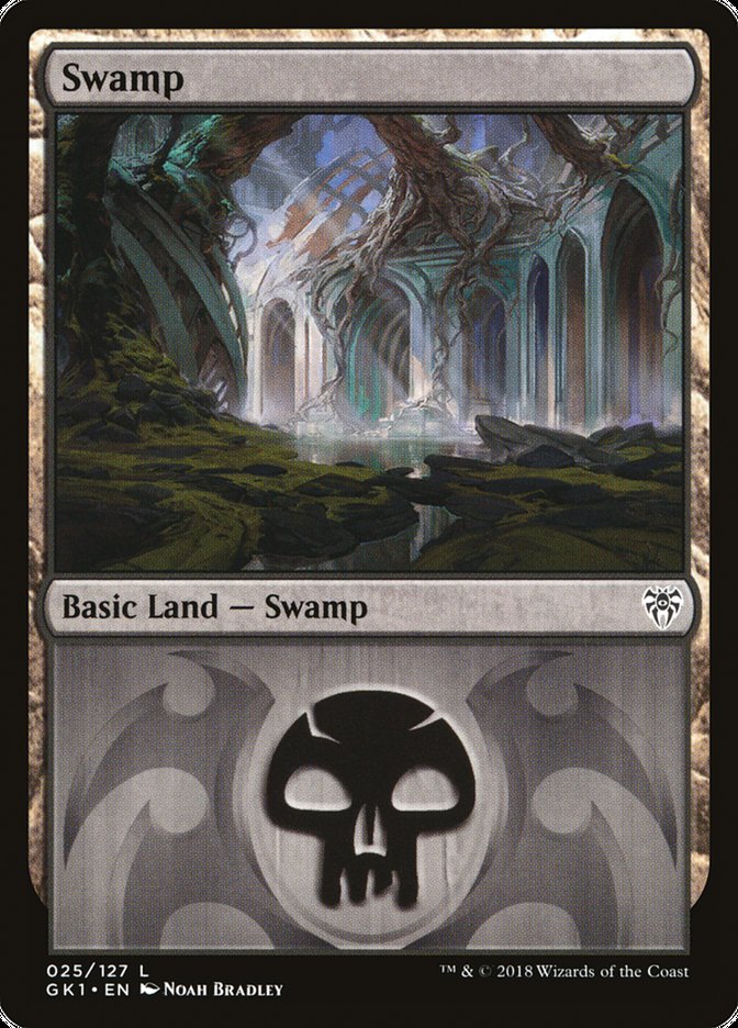 Swamp 25 (Guilds of Ravnica: Guild Kits)  | Good Games Adelaide SA