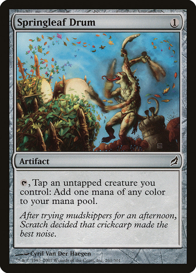 Springleaf Drum 261 (Lorwyn)  - Foil | Good Games Adelaide SA