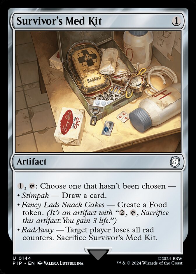 Survivor's Med Kit 144 (Universes Beyond: Fallout)  - Foil | Good Games Adelaide SA