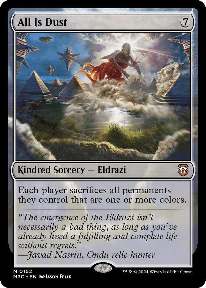 All Is Dust 152/411 (Commander: Modern Horizons 3)  - Ripple Foil | Good Games Adelaide SA
