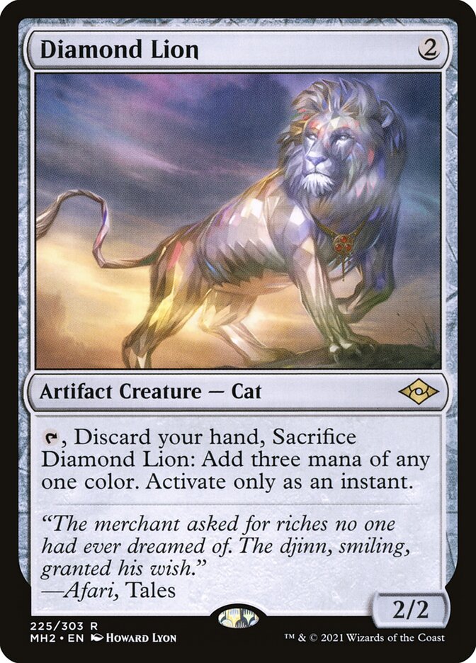 Diamond Lion 225 (Modern Horizons 2)  | Good Games Adelaide SA
