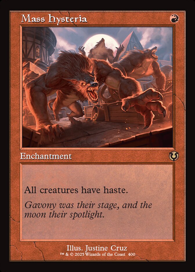 Mass Hysteria 400 (Innistrad Remastered)  - Foil | Good Games Adelaide SA