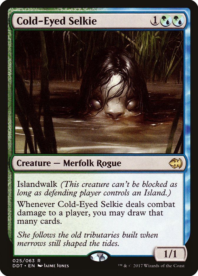 Cold-Eyed Selkie 25 (Duel Decks: Merfolk vs. Goblins)  | Good Games Adelaide SA