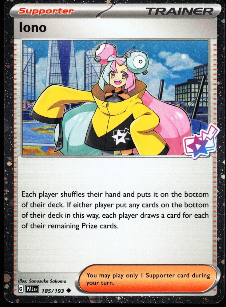 Iono 185/193 (Miscellaneous Cards & Products)  - Cosmo Holofoil | Good Games Adelaide SA