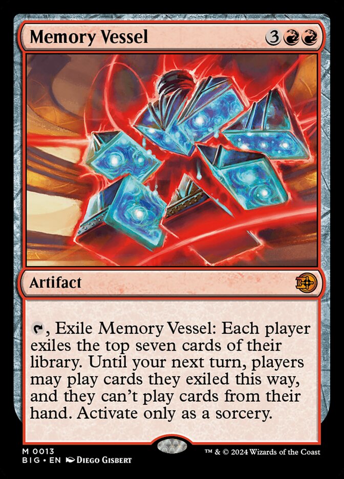Memory Vessel 13 (Outlaws of Thunder Junction: The Big Score)  - Foil | Good Games Adelaide SA